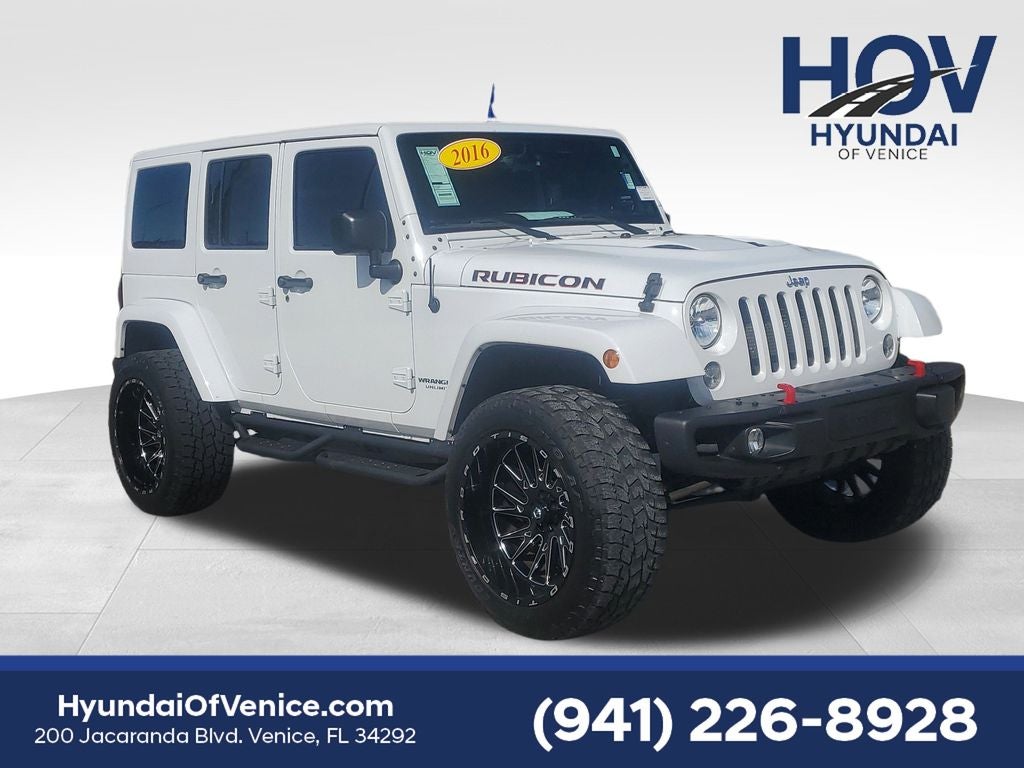 2016 Jeep Wrangler Unlimited Rubicon Hard Rock
