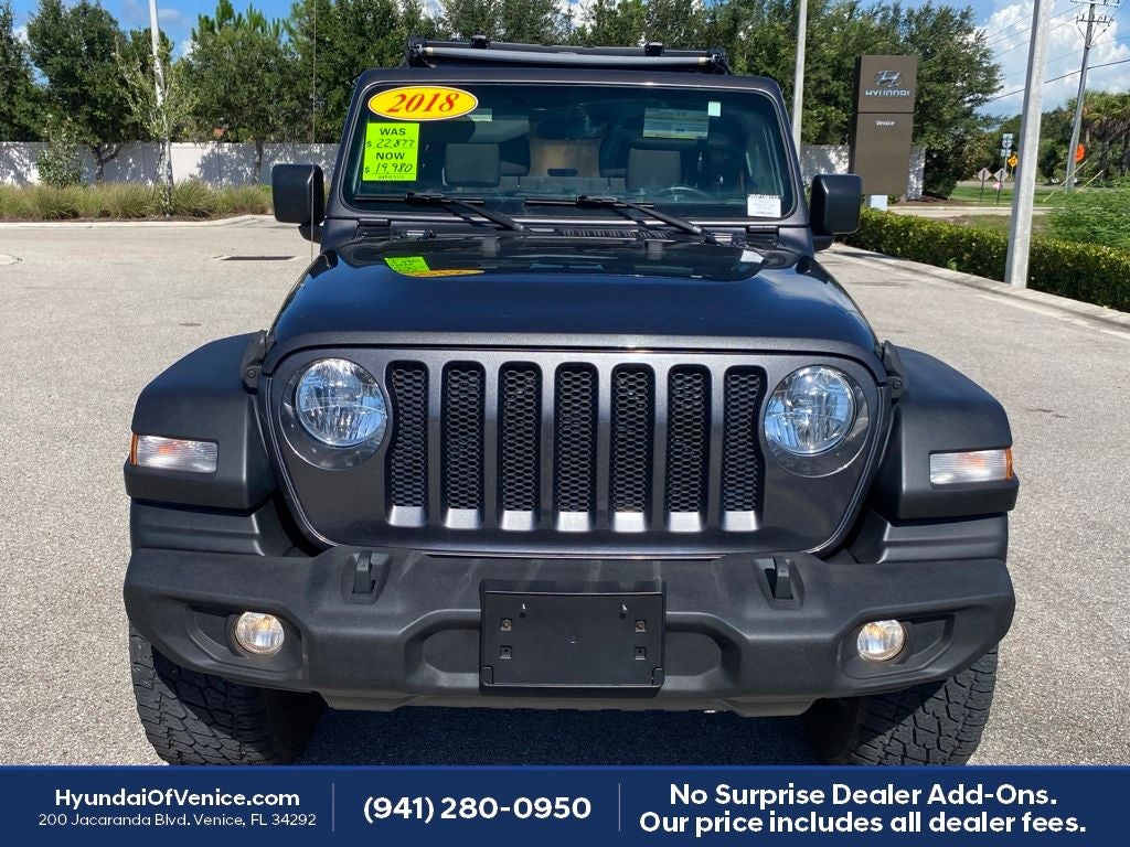 2018 Jeep Wrangler Sport S