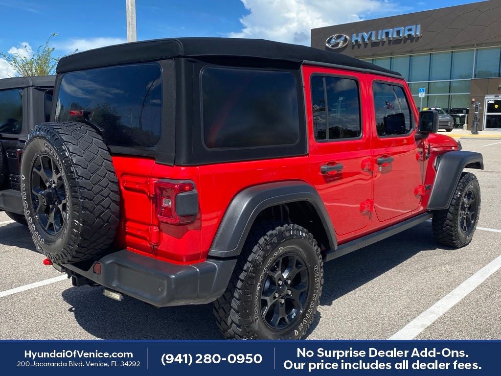 2021 Jeep Wrangler Unlimited Willys