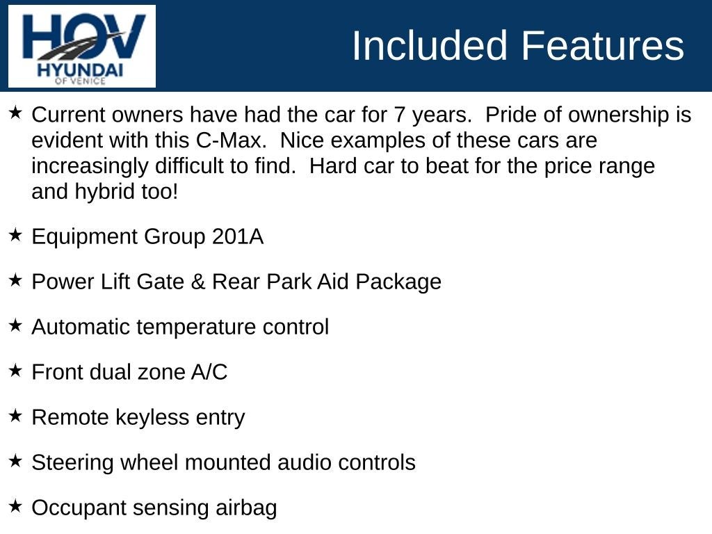 2014 Ford C-Max Hybrid SE