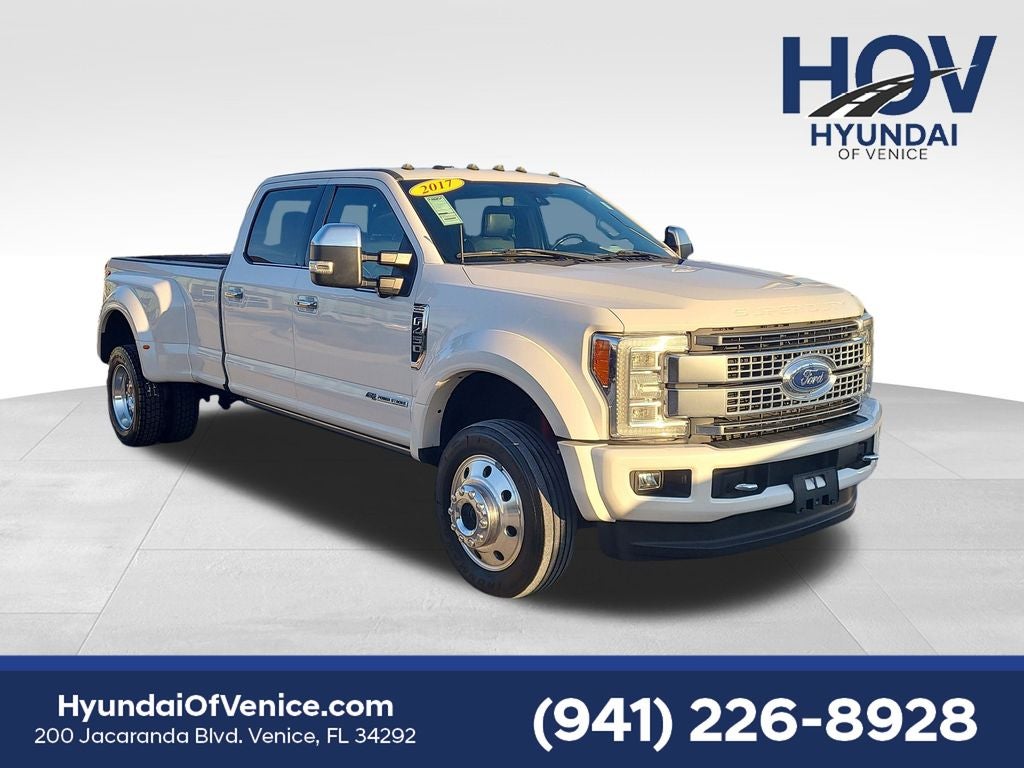 2017 Ford F-450SD Platinum DRW