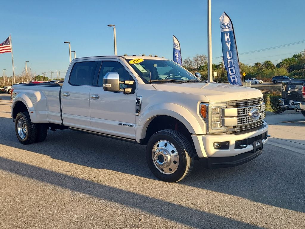 2017 Ford F-450SD Platinum DRW
