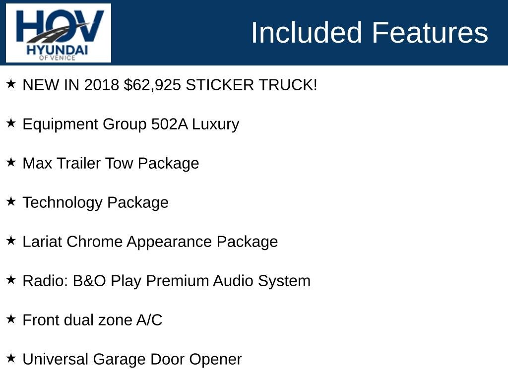 2018 Ford F-150 Lariat