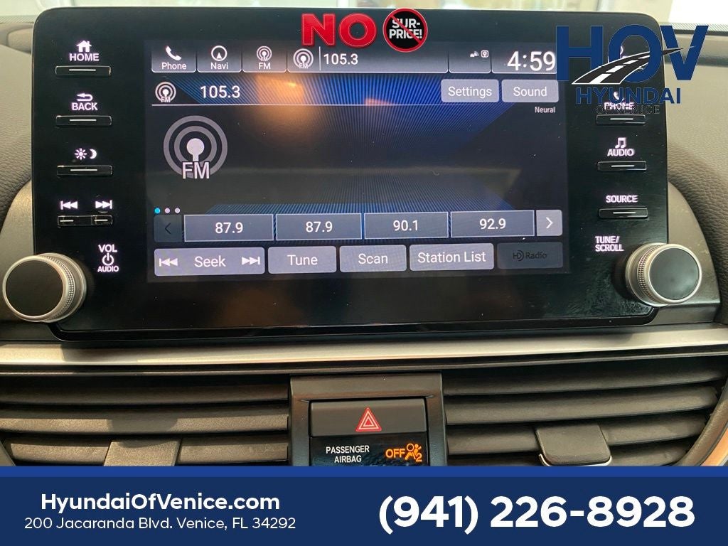 2019 Honda Accord Touring 2.0T