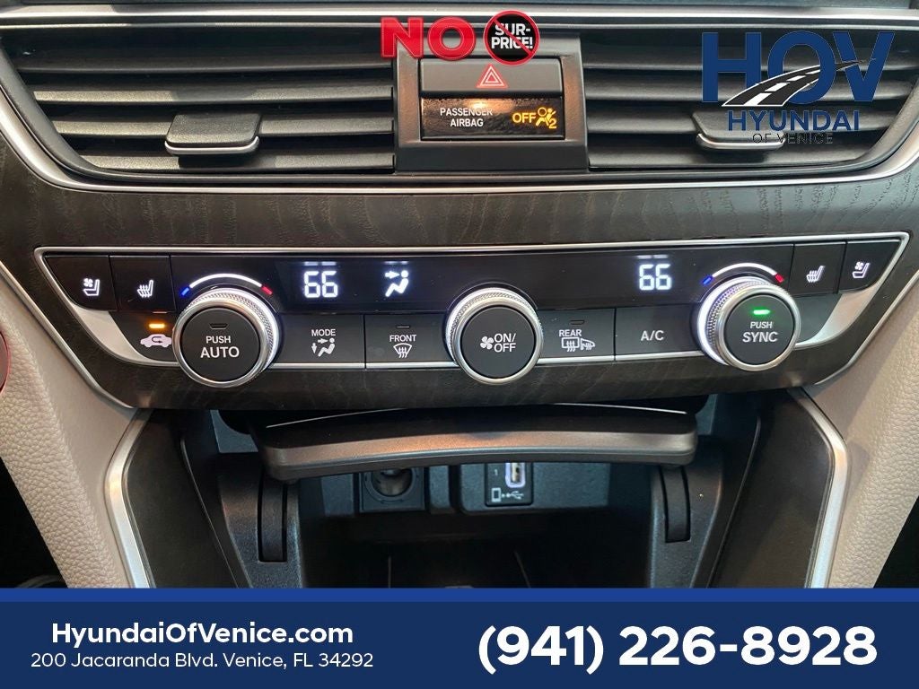 2019 Honda Accord Touring 2.0T