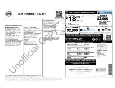 2014 Nissan Frontier Desert Runner