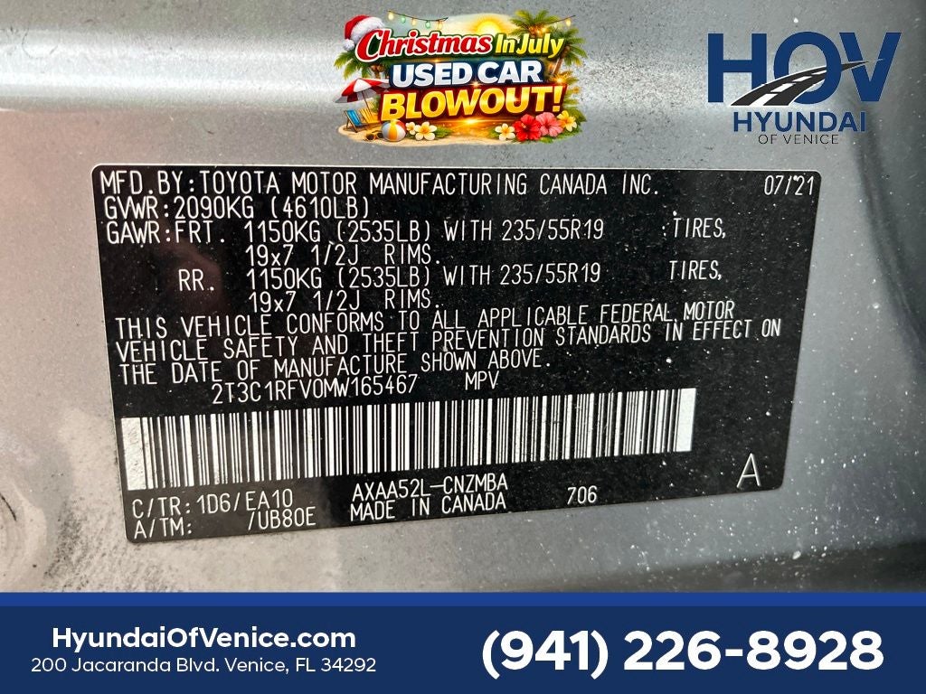 2021 Toyota RAV4 XLE Premium