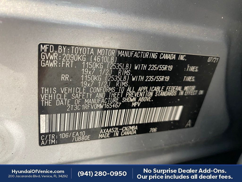 2021 Toyota RAV4 XLE Premium