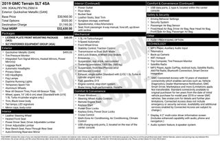 2019 GMC Terrain SLT