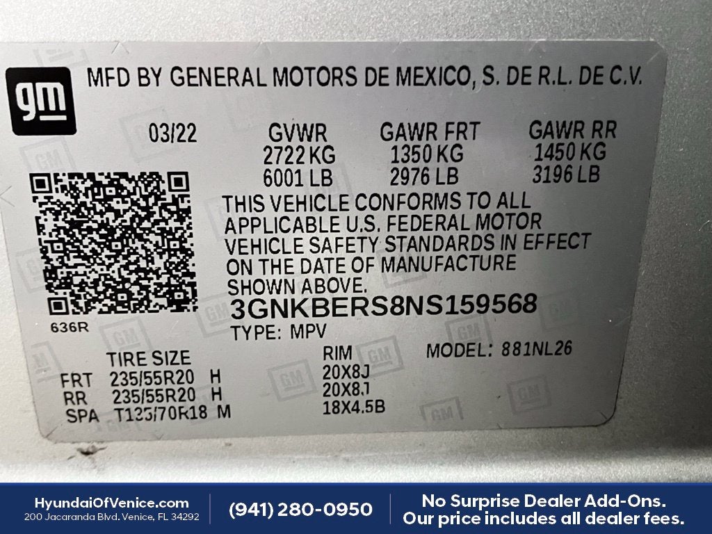 2022 Chevrolet Blazer RS