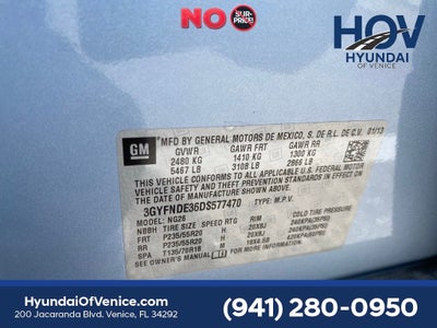 2013 Cadillac SRX Performance