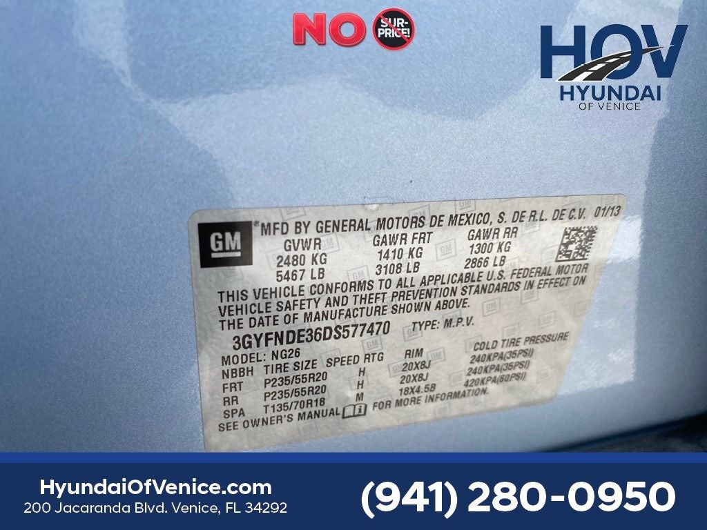 2013 Cadillac SRX Performance