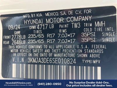 2025 Hyundai TUCSON SE