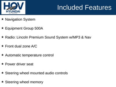 2019 Lincoln MKZ Hybrid Reserve