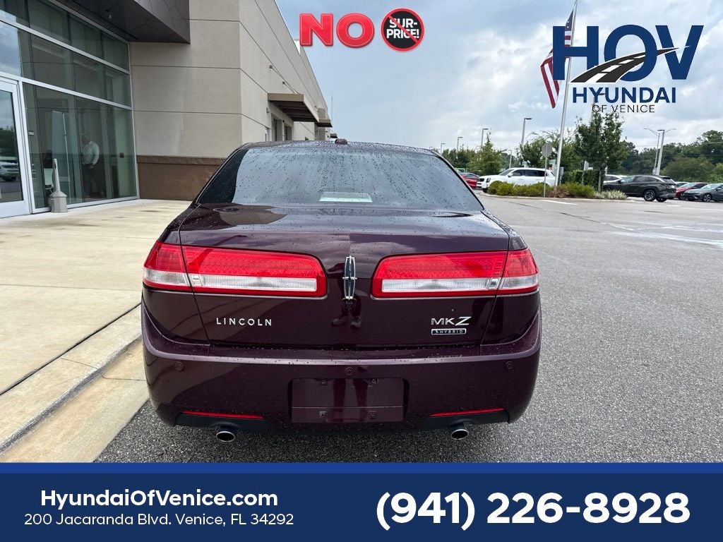 2012 Lincoln MKZ Hybrid Base