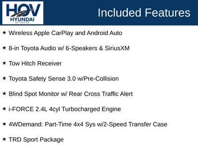 2024 Toyota Tacoma TRD Sport
