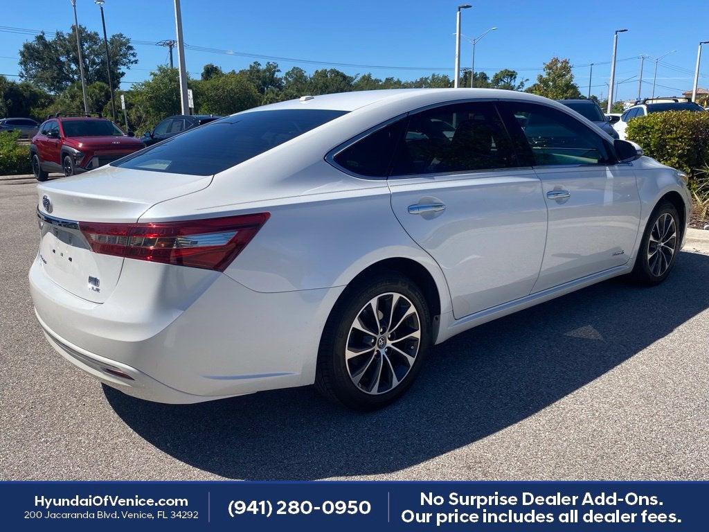 2018 Toyota Avalon Hybrid XLE Premium