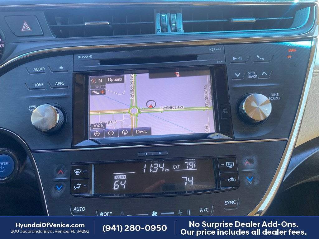 2018 Toyota Avalon Hybrid XLE Premium