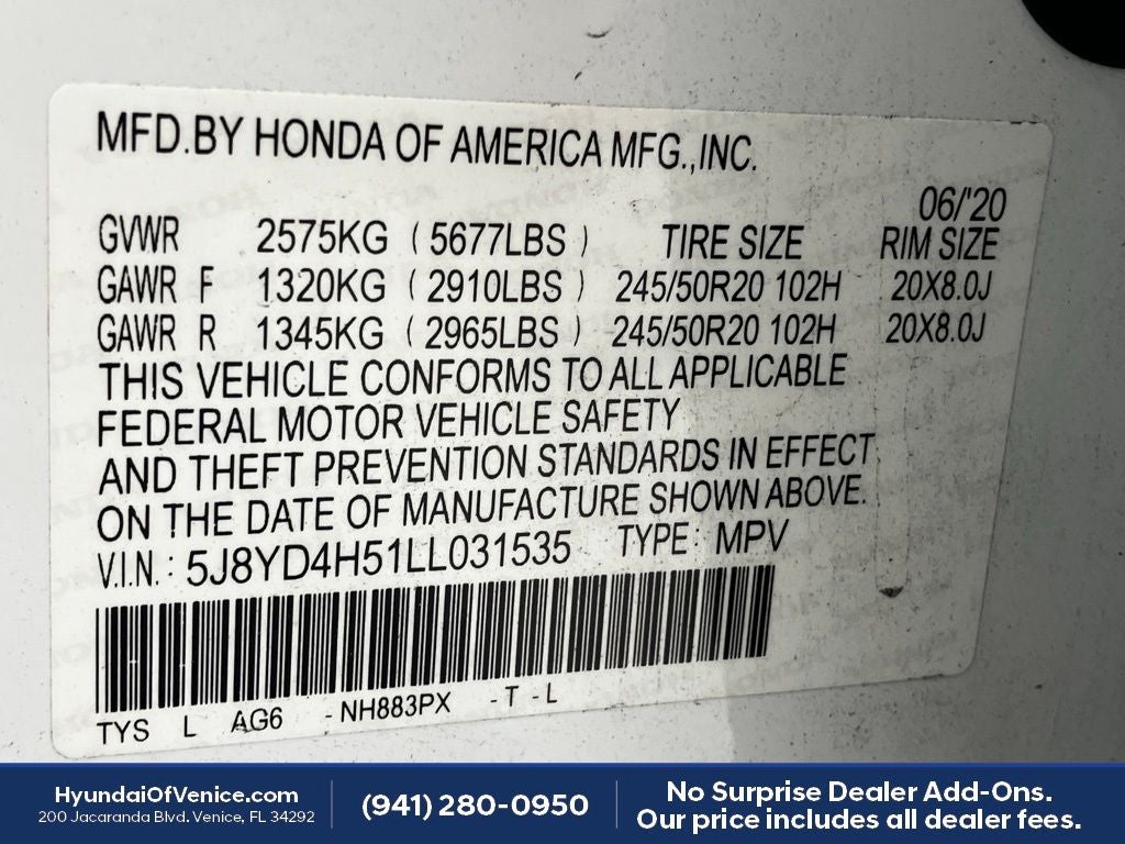 2020 Acura MDX Technology SH-AWD