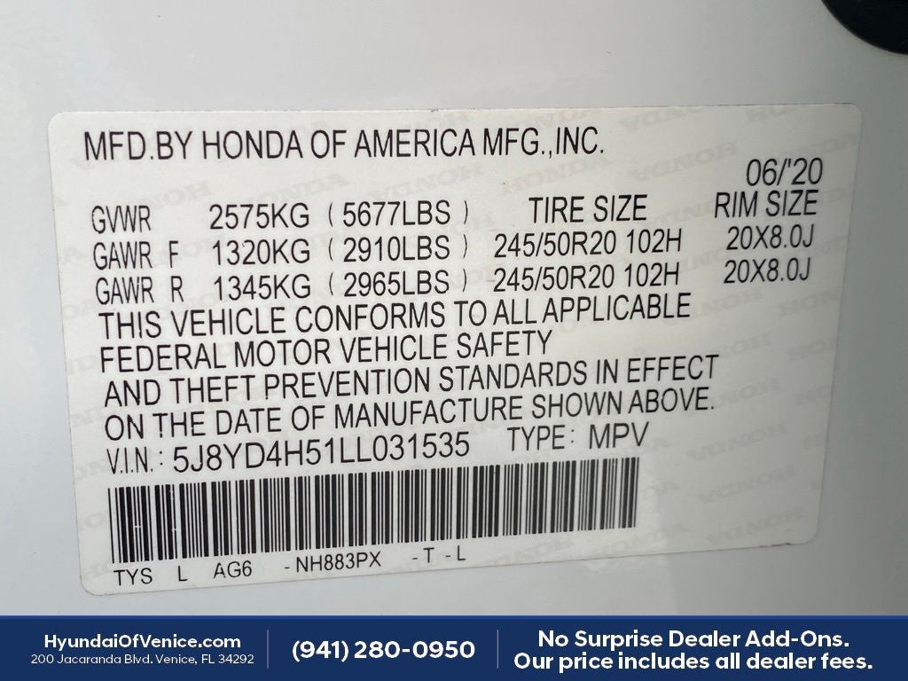 2020 Acura MDX Technology SH-AWD