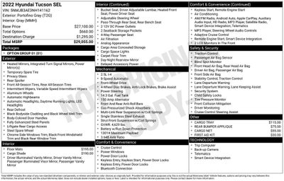 2022 Hyundai TUCSON SEL