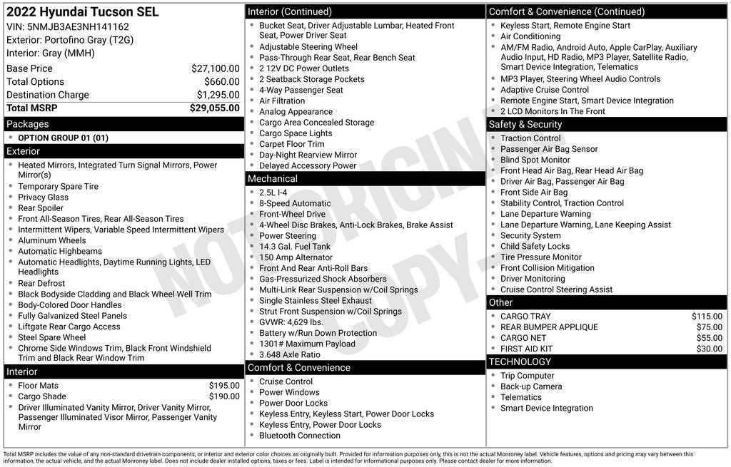2022 Hyundai TUCSON SEL