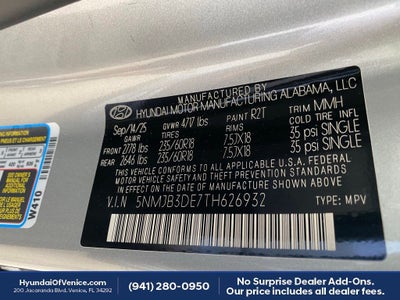 2026 Hyundai TUCSON SEL