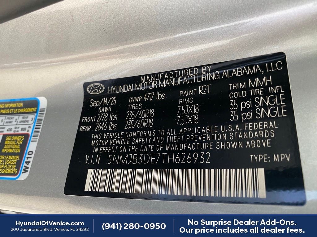 2026 Hyundai TUCSON SEL