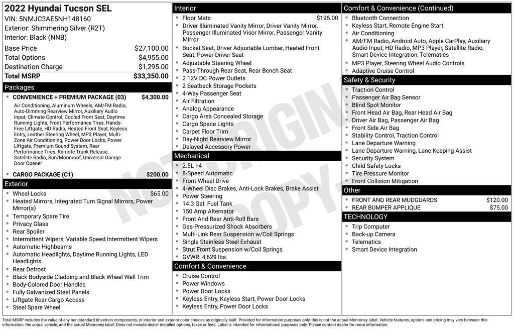 2022 Hyundai TUCSON SEL