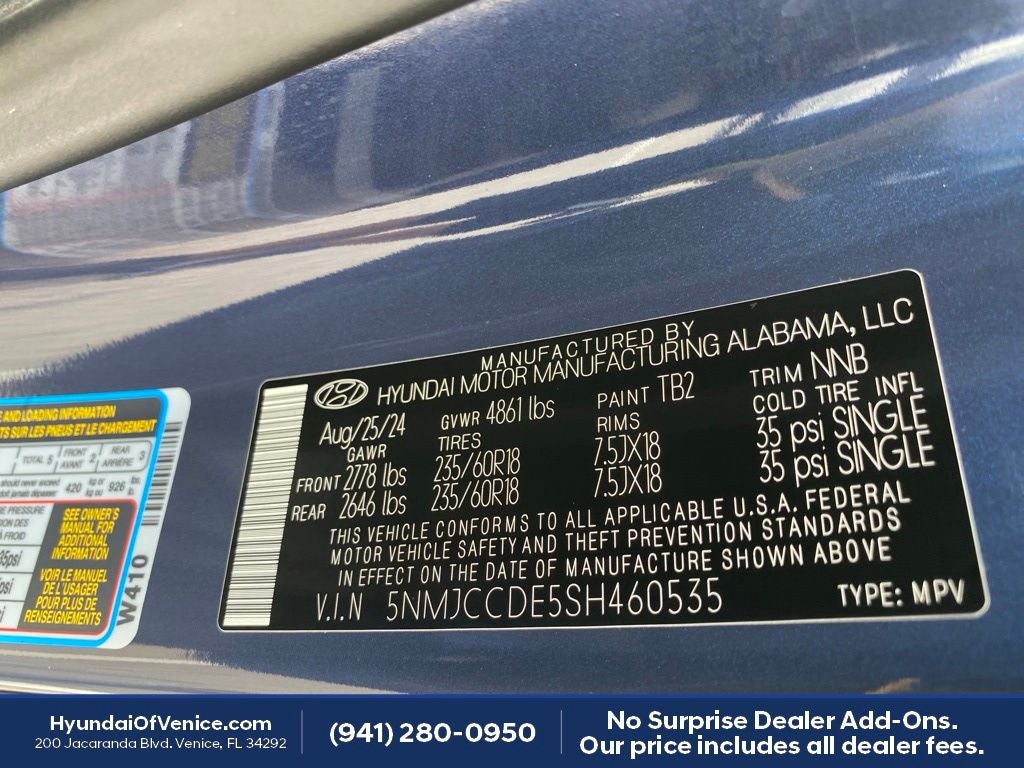 2025 Hyundai TUCSON SEL Convenience