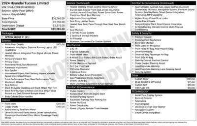 2024 Hyundai TUCSON Limited