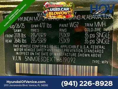 2026 Hyundai TUCSON Limited