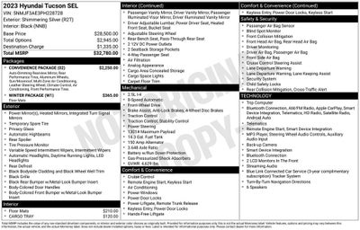 2023 Hyundai TUCSON SEL
