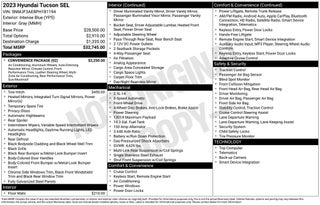 2023 Hyundai TUCSON SEL