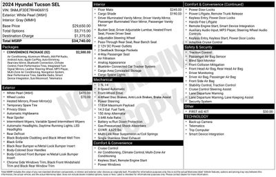 2024 Hyundai TUCSON SEL