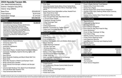 2024 Hyundai TUCSON SEL