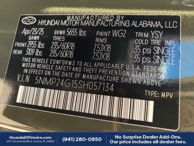 2025 Hyundai SANTA FE HYBRID SEL