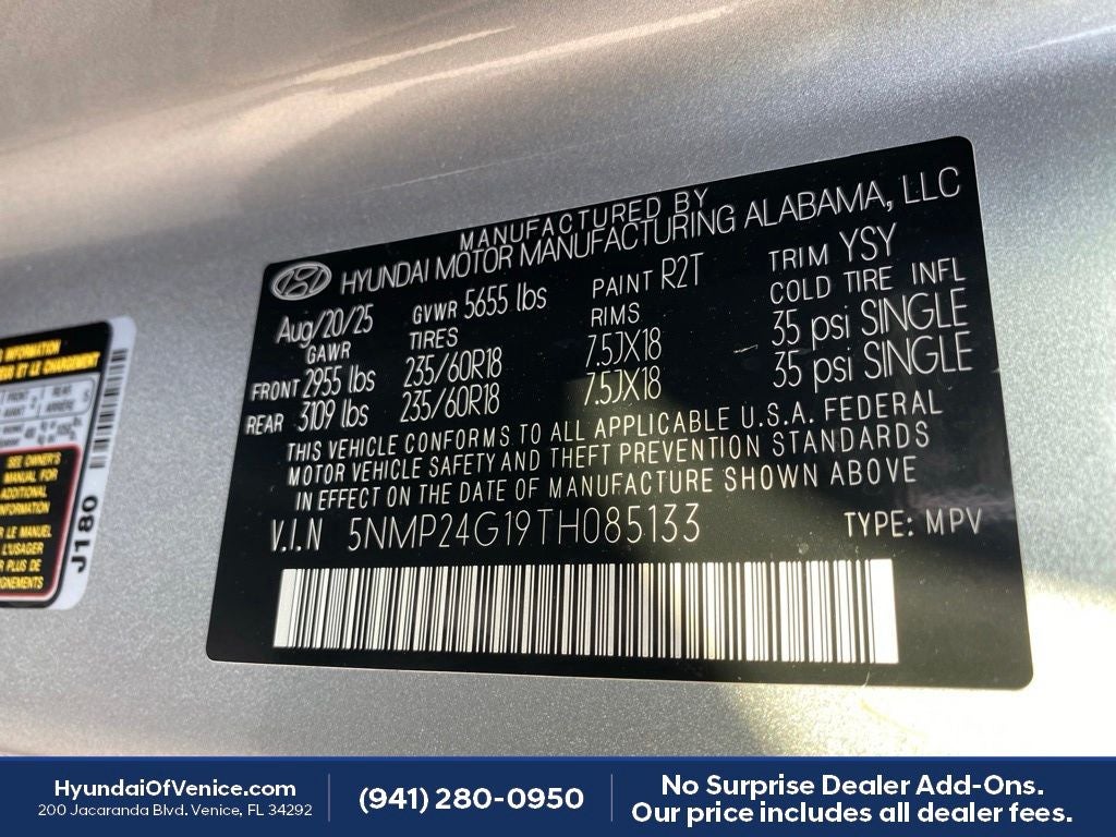2026 Hyundai SANTA FE HYBRID SEL