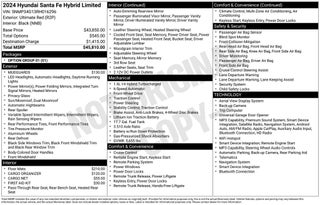 2024 Hyundai SANTA FE HYBRID Limited