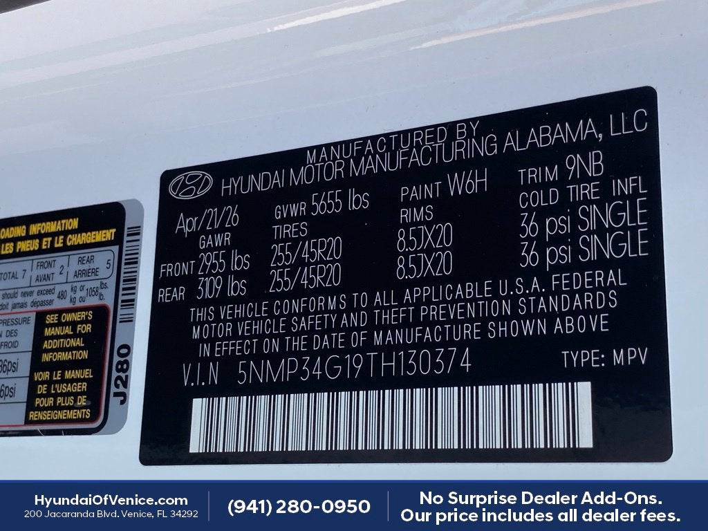 2026 Hyundai SANTA FE HYBRID Limited