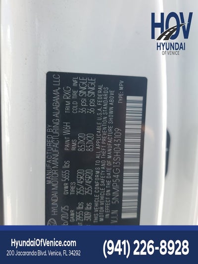 2025 Hyundai SANTA FE HYBRID Calligraphy