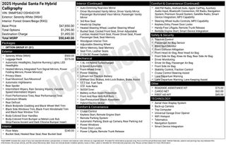 2025 Hyundai SANTA FE HYBRID Calligraphy