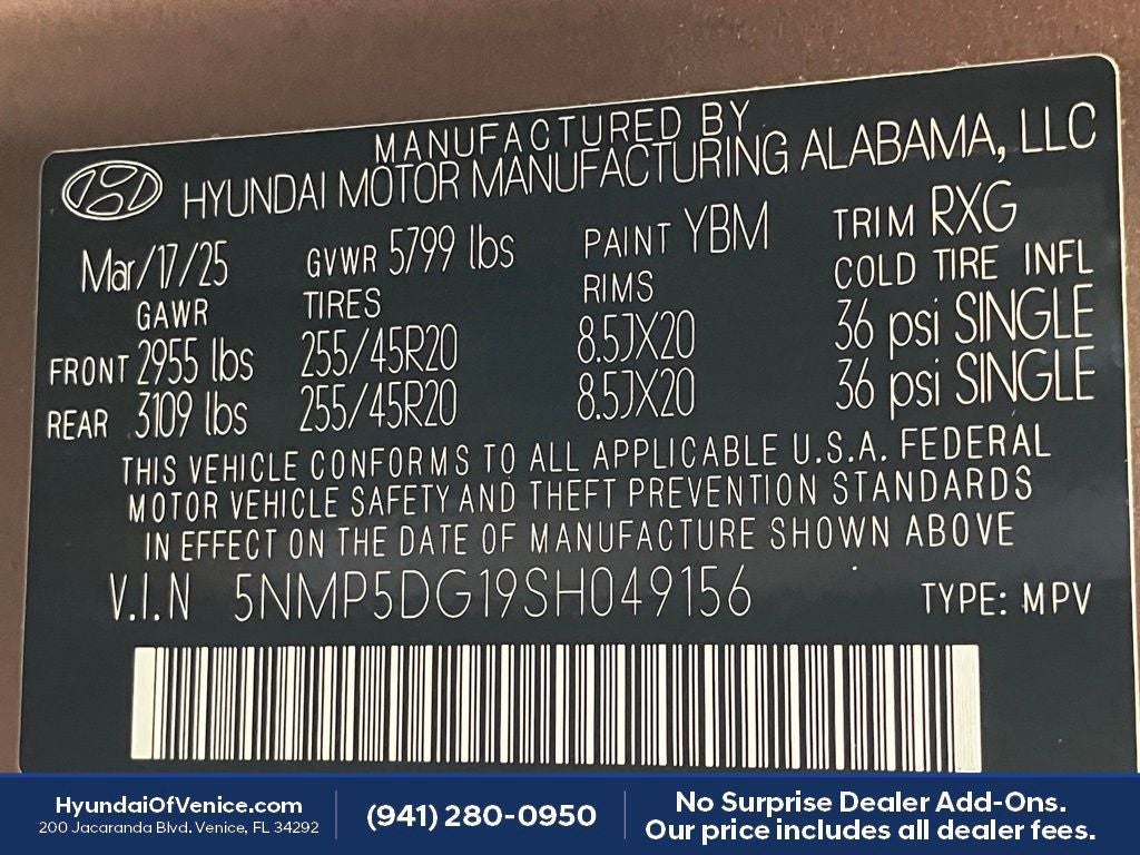 2025 Hyundai SANTA FE HYBRID Calligraphy