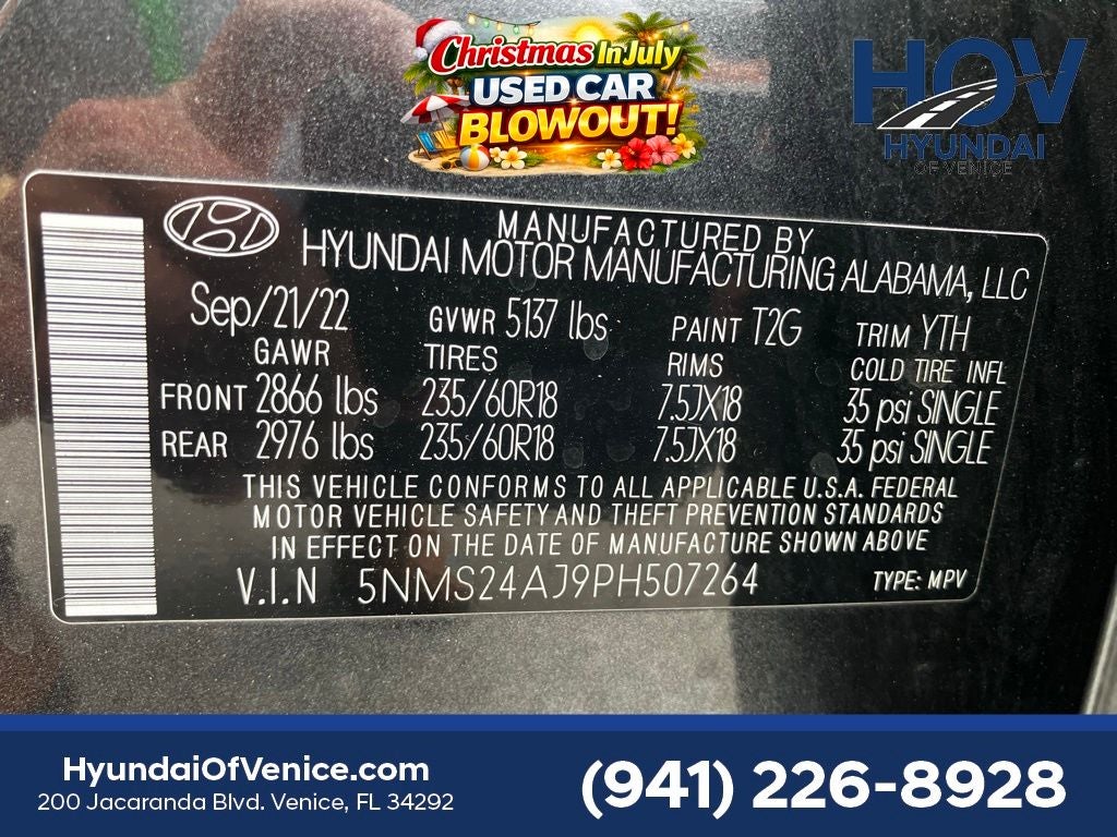 2023 Hyundai SANTA FE SEL