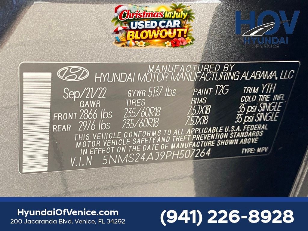 2023 Hyundai SANTA FE SEL