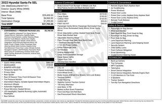 2022 Hyundai SANTA FE SEL