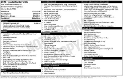 2023 Hyundai SANTA FE SEL