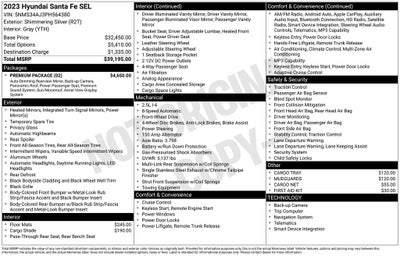 2023 Hyundai SANTA FE SEL
