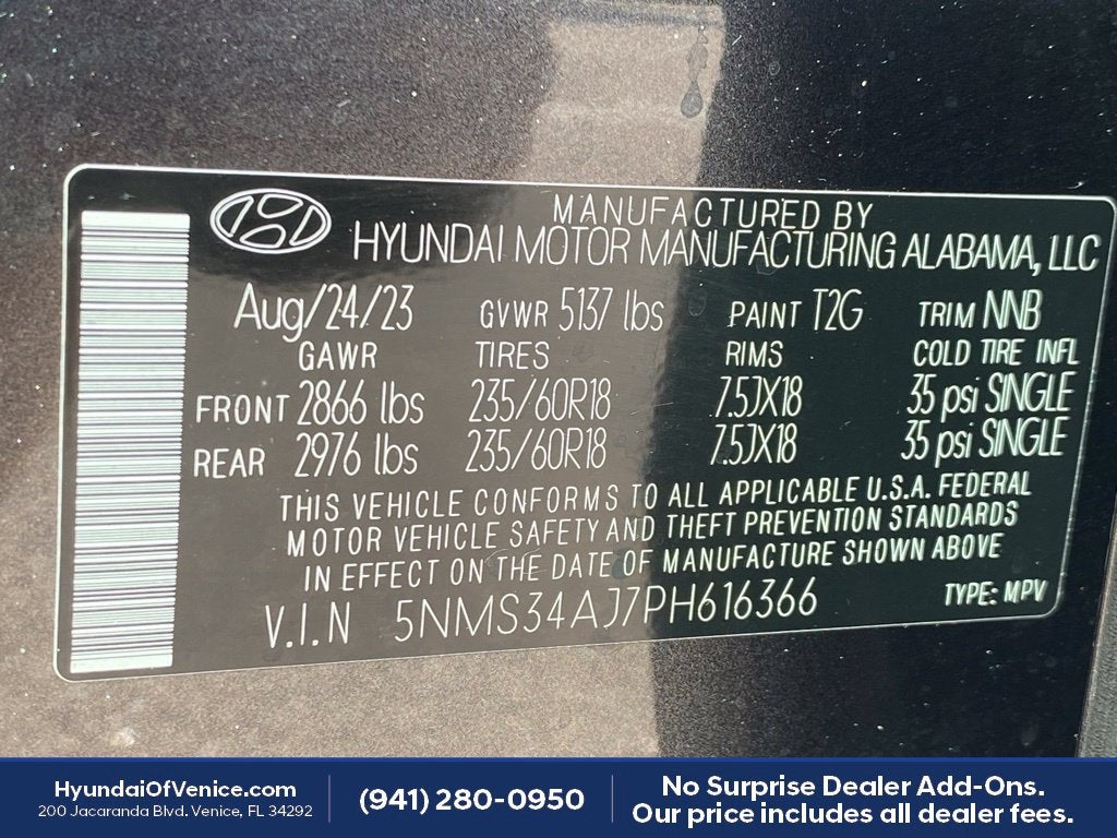 2023 Hyundai SANTA FE SEL