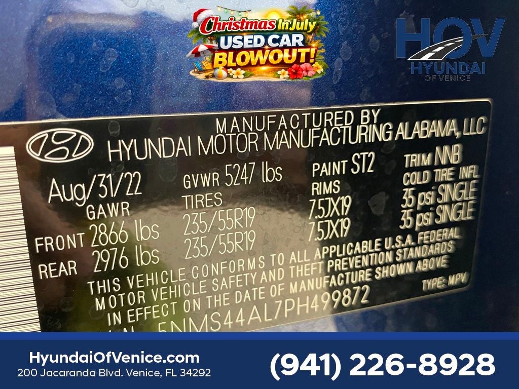 2023 Hyundai SANTA FE Limited
